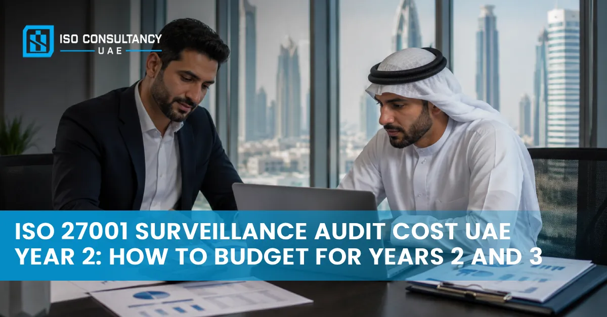 ISO 27001 Surveillance Audit Cost UAE Year 2_ How to Budget for Years 2 and 3