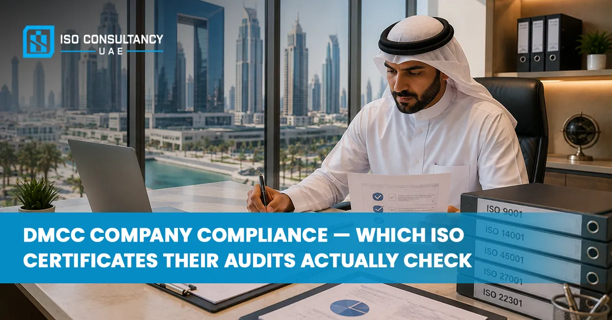 dmcc compliance iso certificates